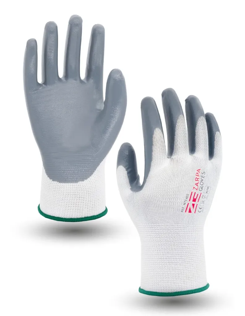 NO USAR GUANTE PALMA NITRILO GRIS 3121X