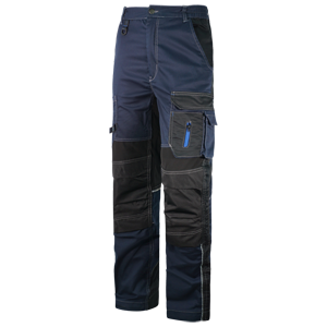 WORKO PANTALON MULTIBOLSILLOS ELÁSTICO BICOLOR 240GRS WR.3.164