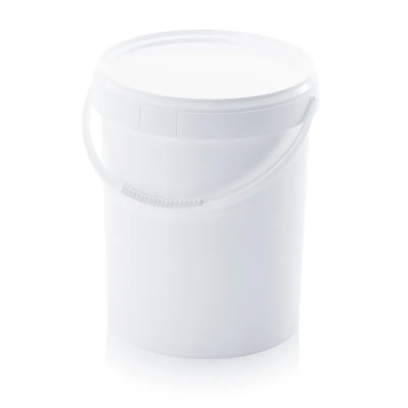 [ER 15,9-293+DK] AUER CUBO REDONDO 15,9 LTS BLANCO CON TAPA Y ASA