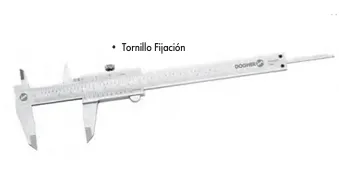 [796-150] DOGHER CALIBRE DE ACERO INOXIDABLE