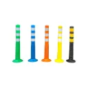 Poste flexible para atornillar, 750xØ80mm + tornilleria