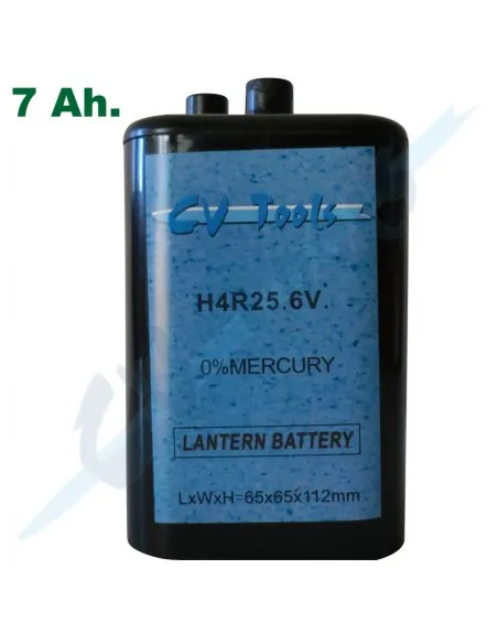 [1034] CVT Batería para baliza 6v 4R25 7 Ah.