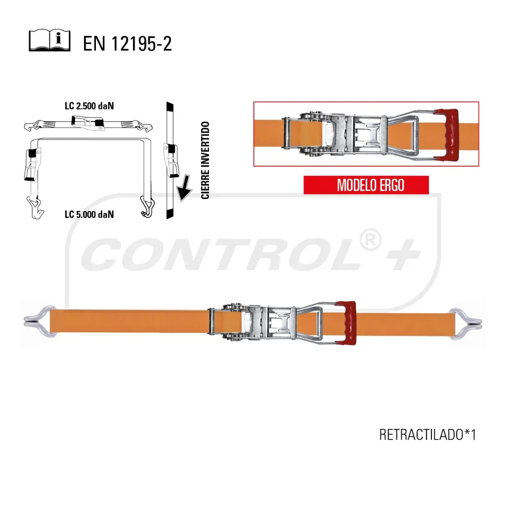 [ENG-198C2R] PTC trincaje 5000KG-8.5M – modelo ERGO