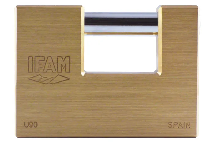 [000790] IFAM CANDADO SEGURIDAD SERIE U90 CON LL/MAESTRA KM