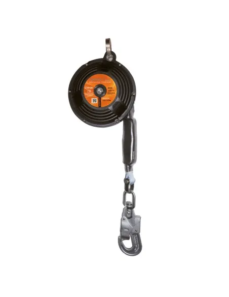 [80336] SAFETOP KOMPAKT PLUS, retráctil vertical cinta 6 m con absorbedor