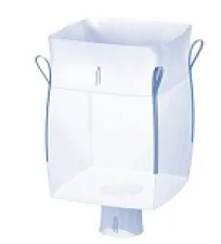 BIG BAG 160 grs/m2 90x90x160. 4 asas CT ( camisa+tubo)+ portadocumentos SWL:1000KG (200 unidades)