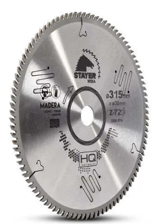 [12.41] STAYER DISCO CORTE MADERA CALIDAD HQ  ø350 x 30 - Z108 REF.12.41