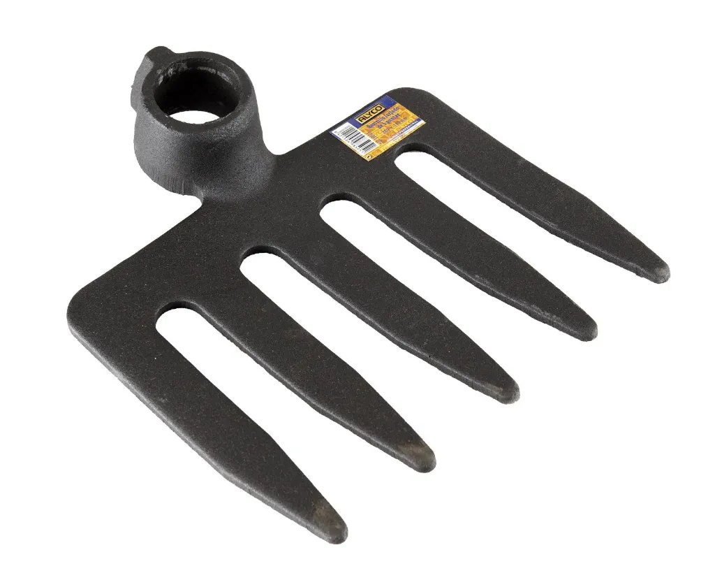 ALYCO Rastrillo Forjado De 5 Púas De 200x160 mm