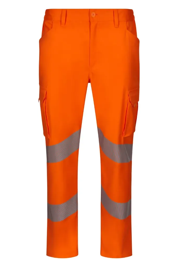VELILLA Pantalón stretch alta visibilidad 303009S bandas segmentadas