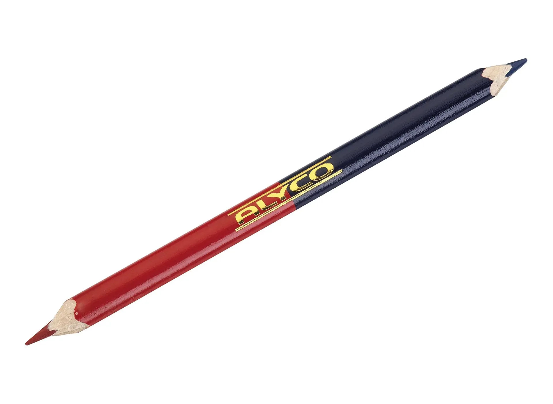 ALYCO LAPIZ CARPINTERO 2 COLORES AZUL Y ROJO