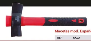 NUSAC MACETA ESPAÑOLA MANGO FIBRA 1 KG