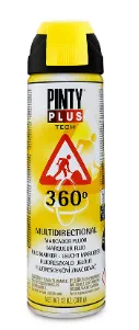 [719B102] SPRAY MARCADOR FLUORESCENTE 500ML PINTYPLUS (AMARILLO FLUOR)