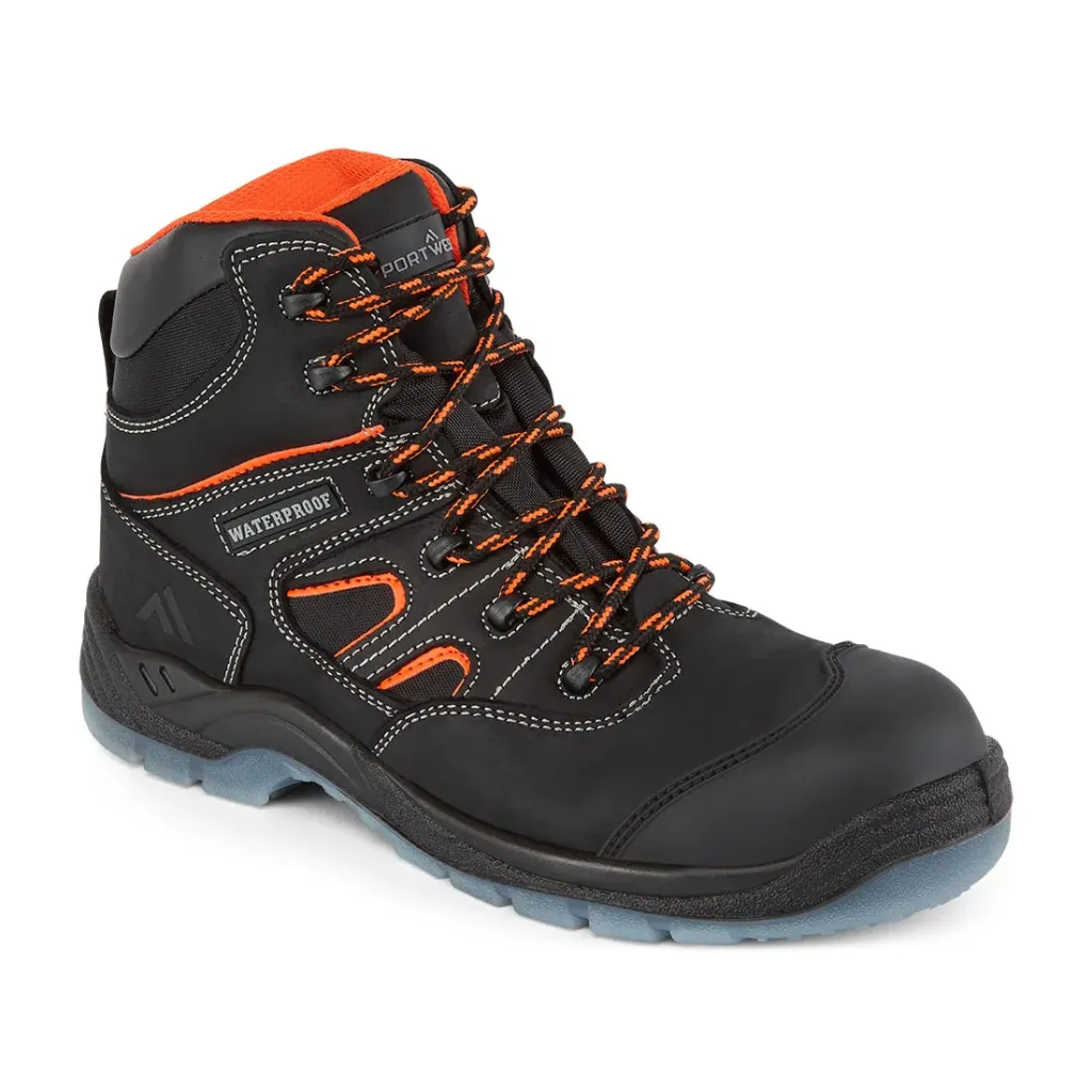 PW FC57 - Bota Portwest Compositelite All Weather S7S SR FO Negro (39)
