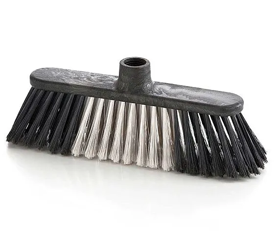 [2095] MAYA ESCOBA ECO FIBRA NEGRA TACO GRIS 2095